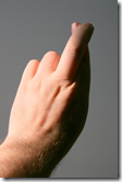 Crossed fingers image - not a valid backup strategy